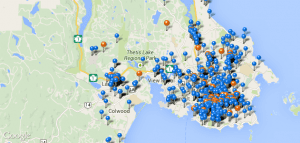 Lambert Law's HealthCare Victoria Map - Victoria, BC
